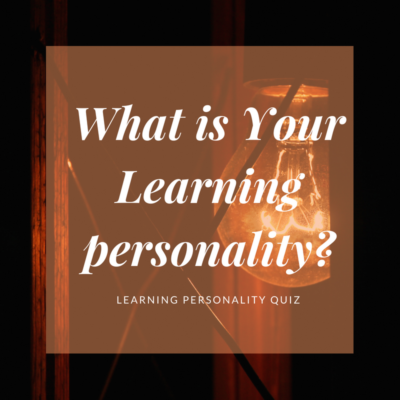 Learning Personality Quiz promo