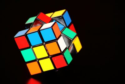 Rubik Cube, different colours