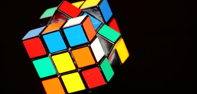 Rubik Cube, different colours