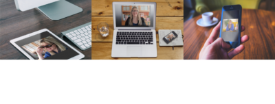 laptop phone virtual learning