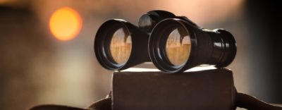 binoculars representing what vision boards can become