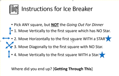  ice breaker instructions