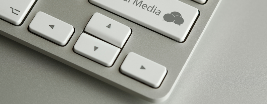 keyboard social media key