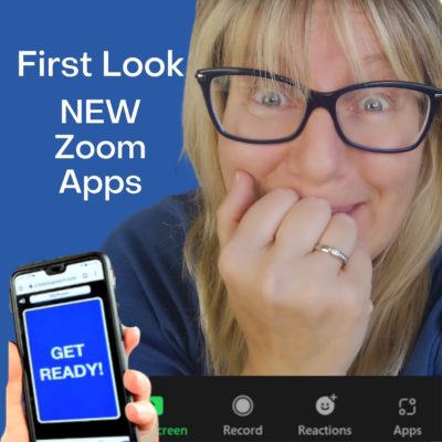 first look at zoom new apps