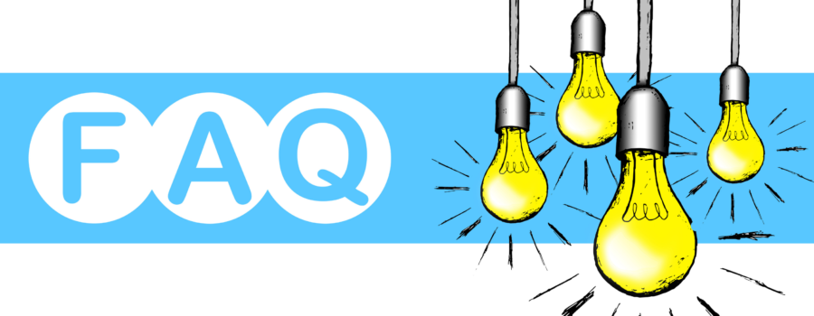 FAQ and light bulbs, questions about canva presentations