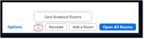 save breakout room assignments Zoom