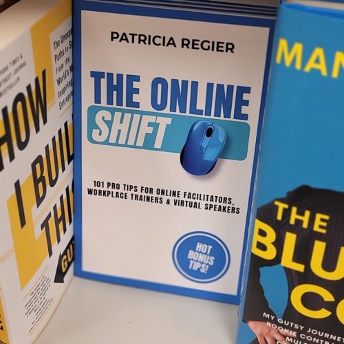 image of the online shift book by author Patricia Regier full of pro tips