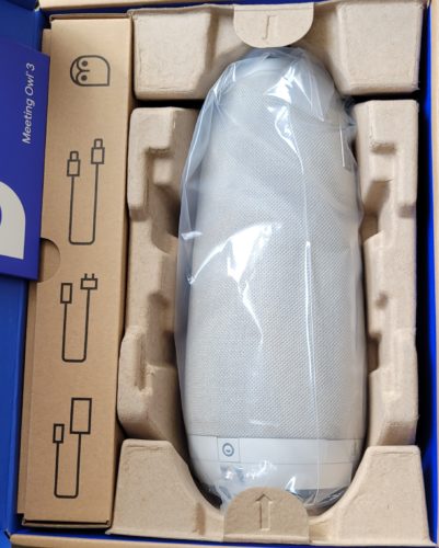 Owl product in it's packaging and box