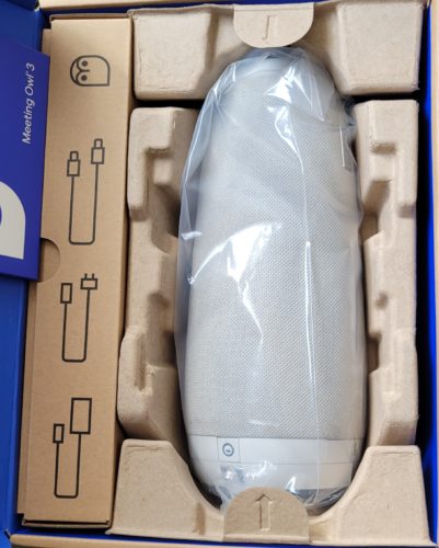Owl product in it's packaging and box