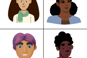 Zoom example avatars